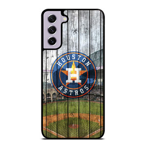 HOUSTON ASTROS WOODEN LOGO Samsung Galaxy S21 FE Case Cover
