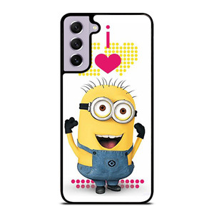 I LOVE MINION Samsung Galaxy S21 FE Case Cover I LOVE MINION Samsung Galaxy S21 FE Case Cover