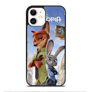ZOOTOPIA NICK AND JUDY DISNEY iPhone 12 Case Cover ZOOTOPIA NICK AND JUDY DISNEY iPhone 12 Case Cover