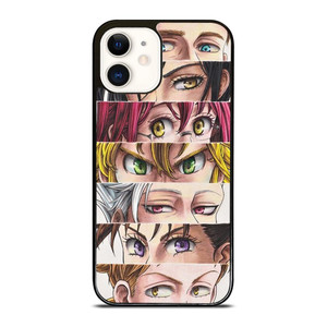 7 SEVEN DEADLY SINS ANIME EYE CHARACTER iPhone 12 Case Cover