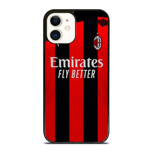 AC MILAN 2020 HOME JERSEY iPhone 12 Case Cover AC MILAN 2020 HOME JERSEY iPhone 12 Case Cover