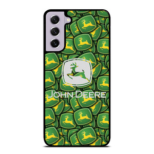 JOHN DEERE LOGO PATTERN 2 Samsung Galaxy S21 FE Case Cover JOHN DEERE LOGO PATTERN 2 Samsung Galaxy S21 FE Case Cover