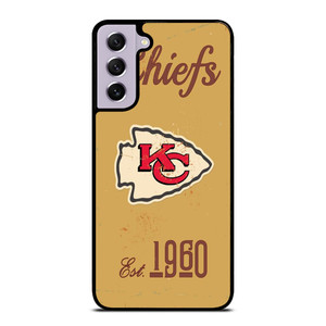 KANSAS CITY CHIEFS RUSTY LOGO Samsung Galaxy S21 FE Case Cover
