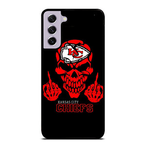 KANSAS CITY CHIEFS SKUL LOGO Samsung Galaxy S21 FE Case Cover