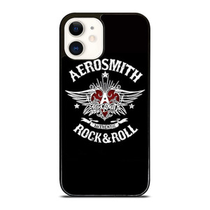 AEROSMITH ROCK AND ROLL BADGE iPhone 12 Case Cover
