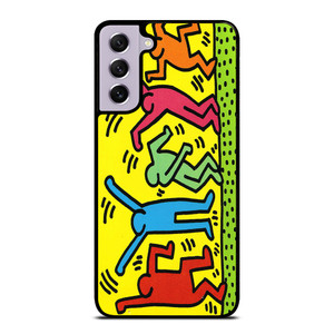 KEITH HARING ART Samsung Galaxy S21 FE Case Cover KEITH HARING ART Samsung Galaxy S21 FE Case Cover