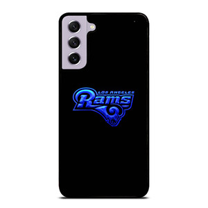 LOS ANGELES RAMS NEON BLUE LOGO Samsung Galaxy S21 FE Case Cover