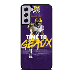 LSU TIGERS TIME TO GEAUX Samsung Galaxy S21 FE Case Cover