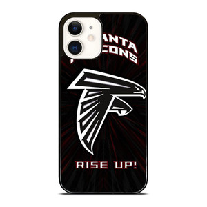 ATLANTA FALCONS RISE UP LOGO iPhone 12 Case Cover
