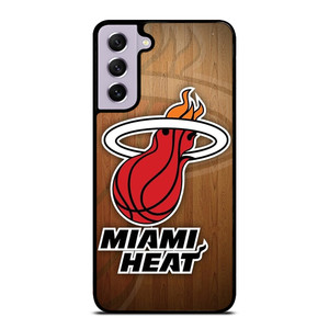 MIAMI HEAT WOODEN LOGO NBA Samsung Galaxy S21 FE Case Cover