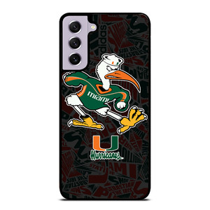 MIAMI HURRICANES UM FOOTBALL Samsung Galaxy S21 FE Case Cover MIAMI HURRICANES UM FOOTBALL Samsung Galaxy S21 FE Case Cover