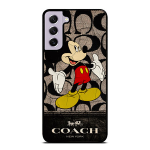 MICKEY MOUSE COACH NEW YORK Samsung Galaxy S21 FE Case Cover MICKEY MOUSE COACH NEW YORK Samsung Galaxy S21 FE Case Cover