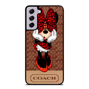 MINNIE MOUSE COACH 2 Samsung Galaxy S21 FE Case Cover