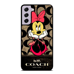 MINNIE MOUSE COACH Samsung Galaxy S21 FE Case Cover MINNIE MOUSE COACH Samsung Galaxy S21 FE Case Cover