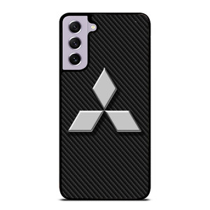 MITSUBISHI MOTORS CARBON LOGO Samsung Galaxy S21 FE Case Cover
