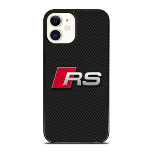 AUDI RS CARBON LOGO iPhone 12 Case Cover AUDI RS CARBON LOGO iPhone 12 Case Cover
