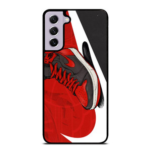 NIKE AIR JORDAN SHOES RED Samsung Galaxy S21 FE Case Cover