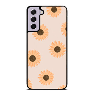 PASTEL SUNFLOWER PATTERN Samsung Galaxy S21 FE Case Cover PASTEL SUNFLOWER PATTERN Samsung Galaxy S21 FE Case Cover