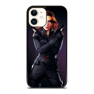 BLACK WIDOW SEXY GUN AVENGERS iPhone 12 Case Cover BLACK WIDOW SEXY GUN AVENGERS iPhone 12 Case Cover
