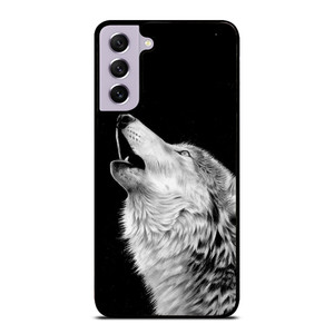 ROAR WHITE WOLF Samsung Galaxy S21 FE Case Cover
