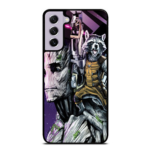 ROCKET RACCOON AND GROOT MARVEL Samsung Galaxy S21 FE Case Cover
