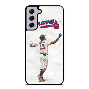 RONALD ACUNA JR MARBLE ATLANTA BRAVES Samsung Galaxy S21 FE Case Cover RONALD ACUNA JR MARBLE ATLANTA BRAVES Samsung Galaxy S21 FE Case Cover