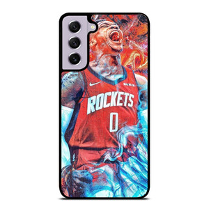 RUSSELL WESTBROOK HOUSTON ROCKETS Samsung Galaxy S21 FE Case Cover RUSSELL WESTBROOK HOUSTON ROCKETS Samsung Galaxy S21 FE Case Cover
