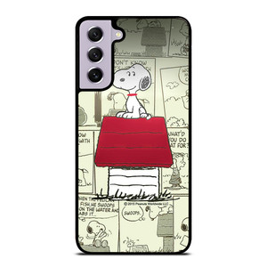 SNOOPY COMIC Samsung Galaxy S21 FE Case Cover