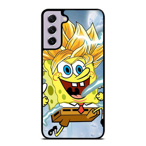 SPONGEBOB DRAGON BALL SAIYAN Samsung Galaxy S21 FE Case Cover