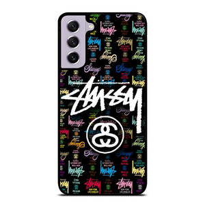 STUSSY COLLAGE LOGO Samsung Galaxy S21 FE Case Cover STUSSY COLLAGE LOGO Samsung Galaxy S21 FE Case Cover