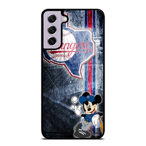 TEXAS RANGERS MICKEY MOUSE BASEBALL CLUB Samsung Galaxy S21 FE Case Cover