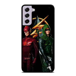 THE FLASH VS GREEN ARROW DC Samsung Galaxy S21 FE Case Cover THE FLASH VS GREEN ARROW DC Samsung Galaxy S21 FE Case Cover