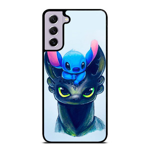 TOOTHLESS AND STITCH ART Samsung Galaxy S21 FE Case Cover