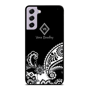 VERA BRADLEY BLACK AND WHITE Samsung Galaxy S21 FE Case Cover