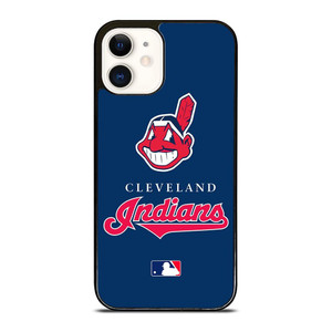 CLEVELAND INDIANS MLB TEAM iPhone 12 Case Cover CLEVELAND INDIANS MLB TEAM iPhone 12 Case Cover