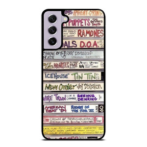 VINTAGE CASETTE COLLAGE 2 Samsung Galaxy S21 FE Case Cover VINTAGE CASETTE COLLAGE 2 Samsung Galaxy S21 FE Case Cover