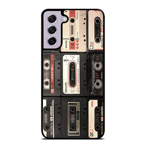 VINTAGE MIXTAPE COLLAGE Samsung Galaxy S21 FE Case Cover