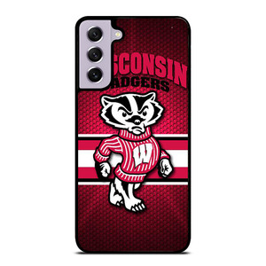 WISCONSIN BADGER FOOTBALL LOGO 2 Samsung Galaxy S21 FE Case Cover