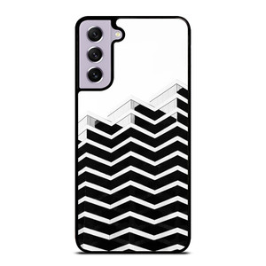 ZIG ZAG HALF PATTERN Samsung Galaxy S21 FE Case Cover ZIG ZAG HALF PATTERN Samsung Galaxy S21 FE Case Cover