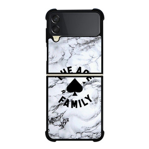 ACE FAMILY MARBLE LOGO Samsung Galaxy Z Flip 3 Case Cover ACE FAMILY MARBLE LOGO Samsung Galaxy Z Flip 3 Case Cover
