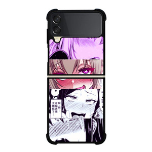 AHEGAO FACE ANIME Samsung Galaxy Z Flip 3 Case Cover