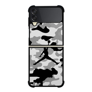 AIR JORDAN CAMO Samsung Galaxy Z Flip 3 Case Cover AIR JORDAN CAMO Samsung Galaxy Z Flip 3 Case Cover