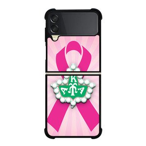 AKA PINK AND GREEN NEW Samsung Galaxy Z Flip 3 Case Cover AKA PINK AND GREEN NEW Samsung Galaxy Z Flip 3 Case Cover