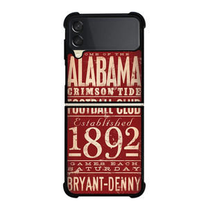 ALABAMA CRIMSON TIDE FOOTBALL CLUB 1892 Samsung Galaxy Z Flip 3 Case Cover