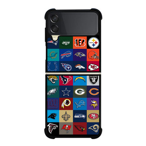 ALL NFL FOOTBALL TEAM Samsung Galaxy Z Flip 3 Case Cover