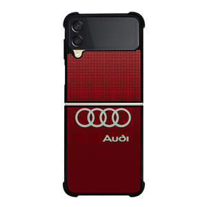 AUDI LOGO RED Samsung Galaxy Z Flip 3 Case Cover