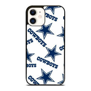 DALLAS COWBOYS LOGO PATTERN iPhone 12 Case Cover DALLAS COWBOYS LOGO PATTERN iPhone 12 Case Cover