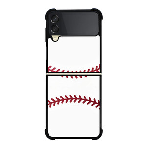 BASEBALL RED STITCHING Samsung Galaxy Z Flip 3 Case Cover