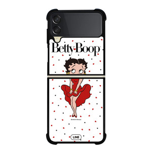 BETTY BOOP POLKADOT Samsung Galaxy Z Flip 3 Case Cover BETTY BOOP POLKADOT Samsung Galaxy Z Flip 3 Case Cover