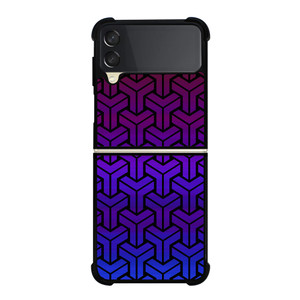 BLACK MAMBA PURPLE PATTERN Samsung Galaxy Z Flip 3 Case Cover
